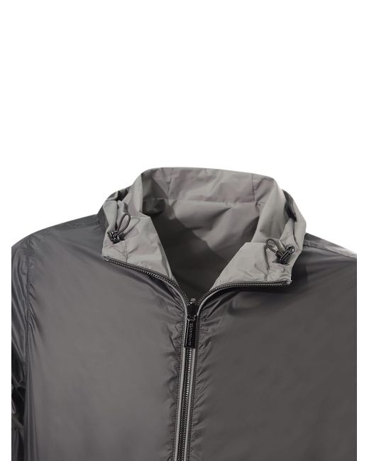 Moorer Gray Reversible Jacket for men