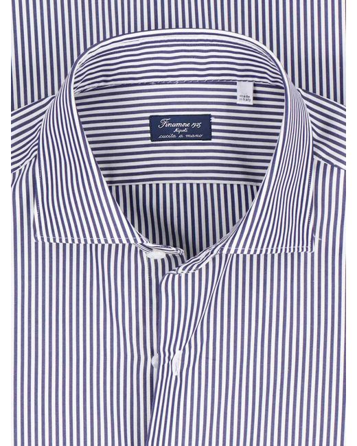 Finamore 1925 Purple Shirt for men