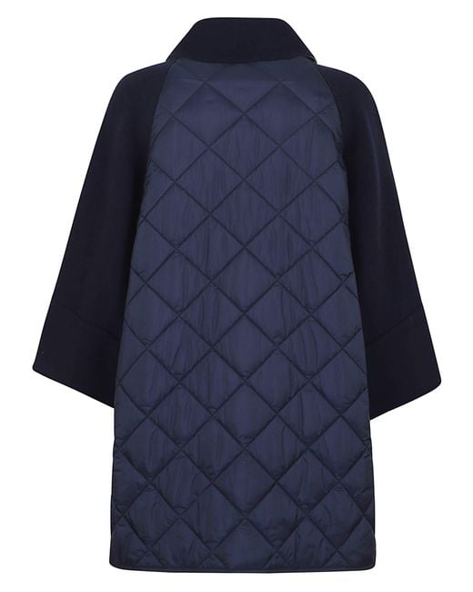 Weekend by Maxmara Blue Rufo Quilted Coat