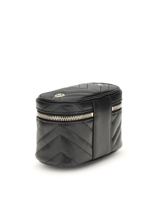 Gucci Black Gg Marmont Beauty Case Nano