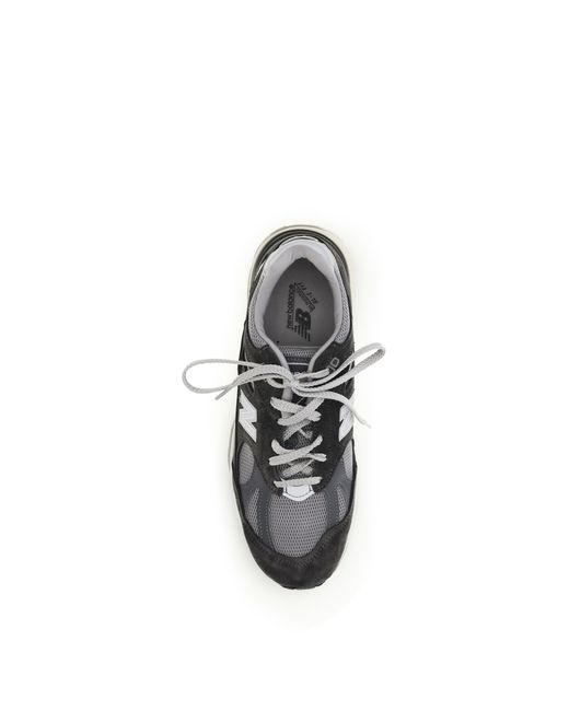New Balance Multicolor Sneakers 991V2 Upper: Calf Leather Trainers