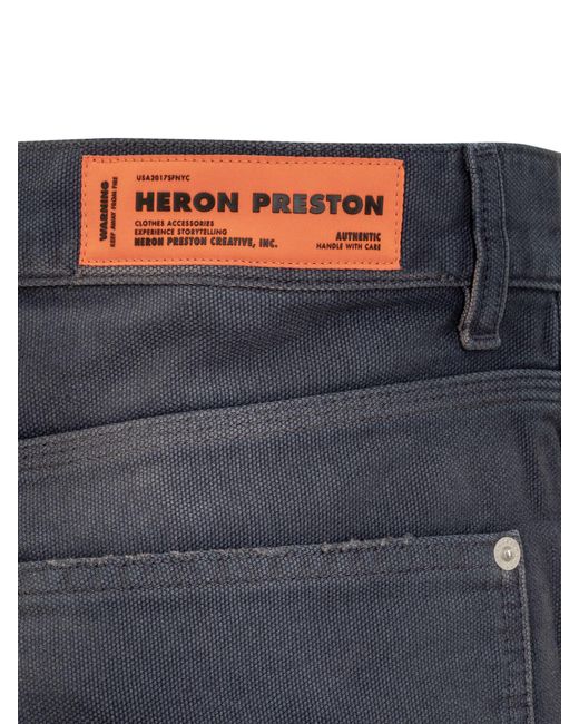 Heron Preston Blue Carpenter Straight-leg Jeans for men