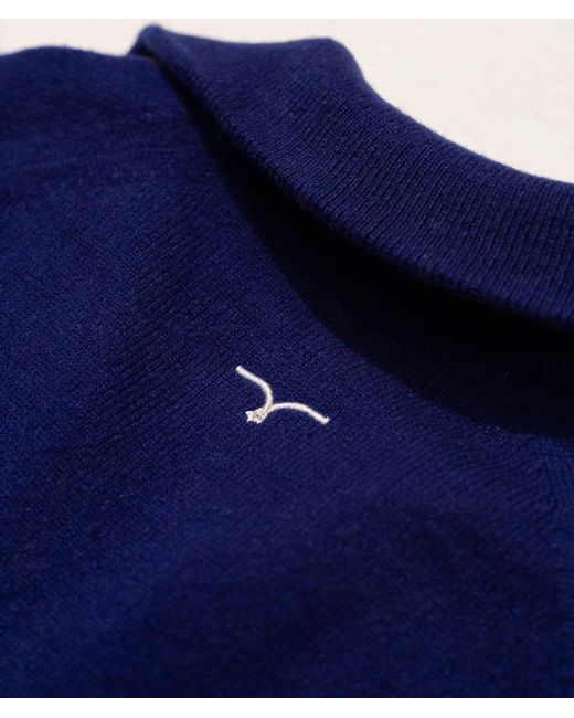 Larusmiani Blue Pullover Ski Collection Sweater for men