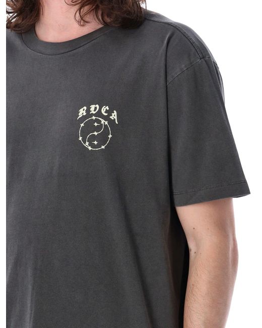 RVCA Gray Lax T-Shirt for men