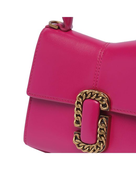 Marc Jacobs Pink The St.Marc Mini Top Handle Bag