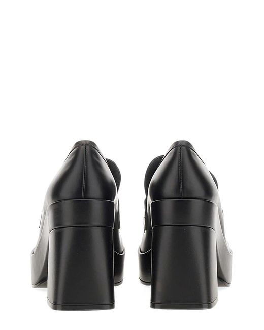 Versace Black "Biggie Medusa" Platform Loafer