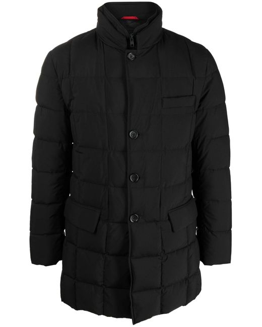 Fay Black Down-feather Jacket for men