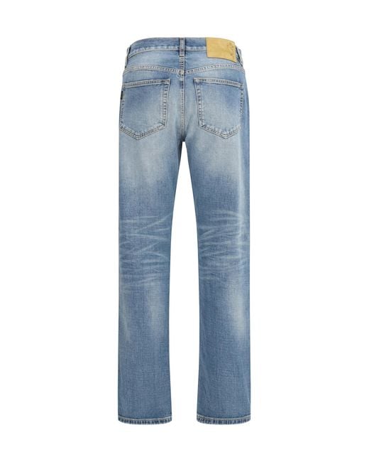Haikure Blue Blake Union Jeans Cotton for men