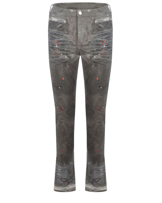 Purple Brand Jeans White Soft Wax In Denim Di Cotone in Gray for Men | Lyst