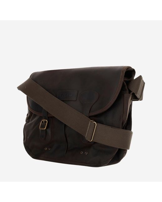 Barbour leather tarras bag deals