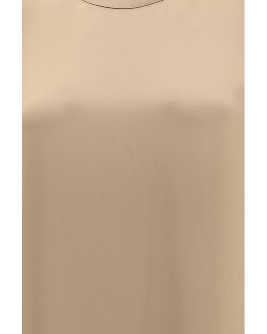Totême Natural Dress, Satin, Viscose