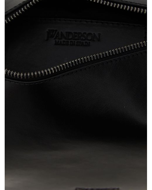 J.W. Anderson Black The Jwa Small Corner Bag Handbag