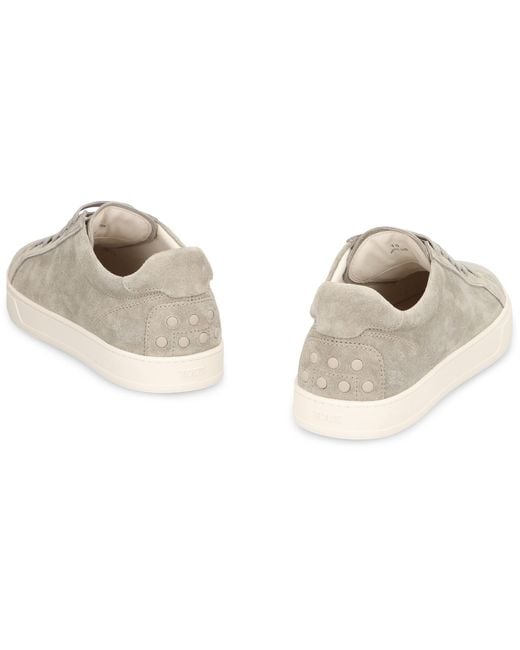Tod's Natural Suede Sneakers Calf Trainers for men