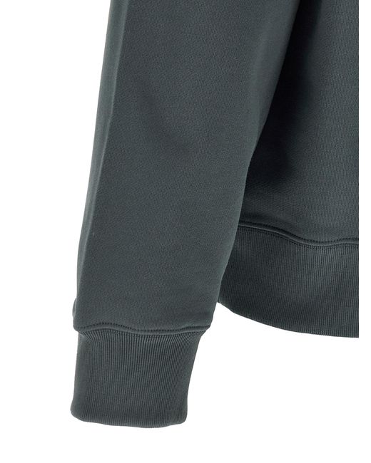 Maison Kitsuné Gray Dressed Fox Sweatshirt for men