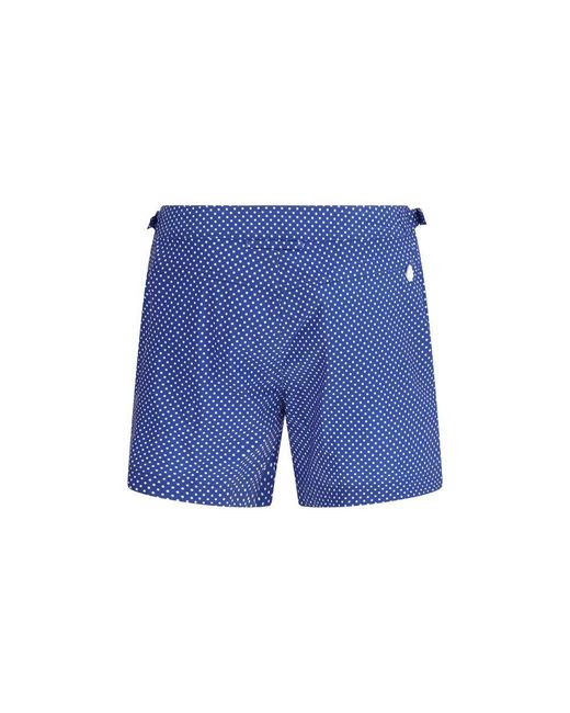 Tom Ford Blue Polyester Short And Mini Shorts for men