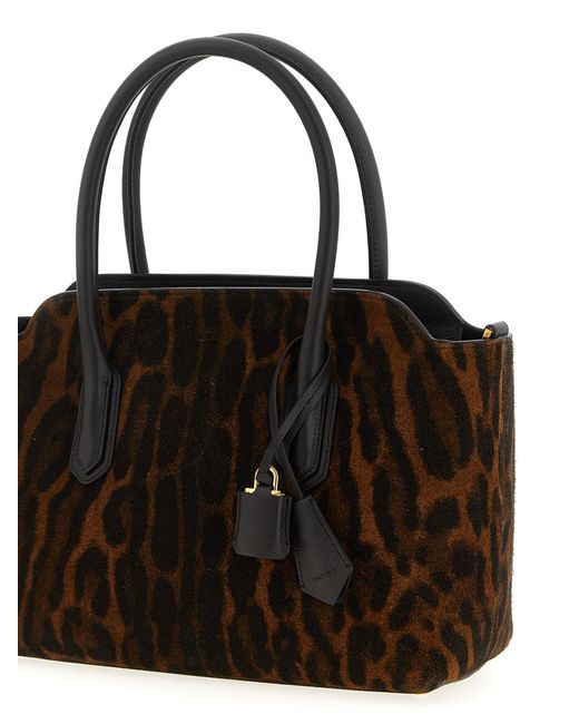 Tom Ford Black 'Ocelot' Handbag