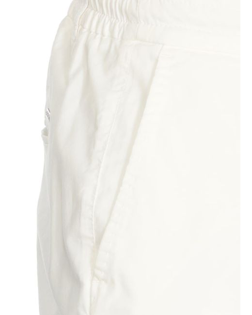 Peserico White Trousers for men