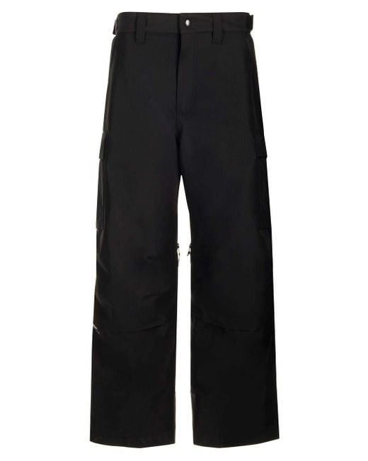 Balenciaga Black Cargo Ski Pants 3b Sport for men