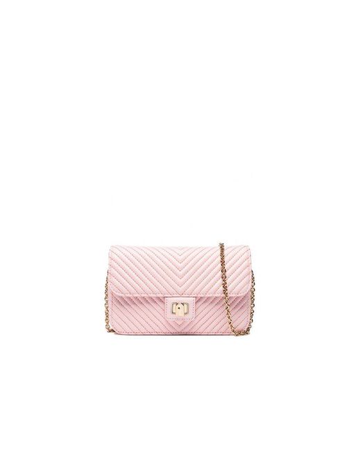 Furla Pink Crossbody Bag Ovis Aries Leather Crossbody-Bags