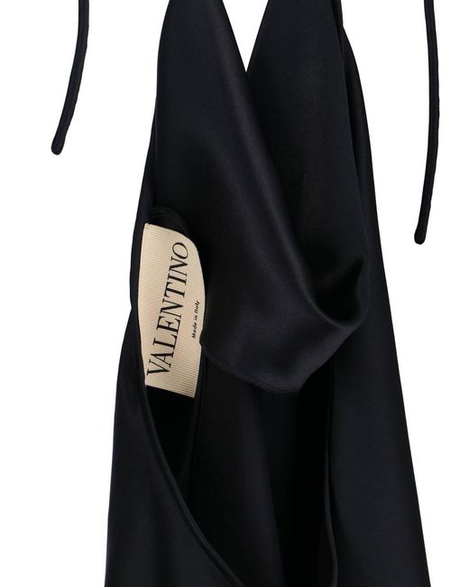Valentino Black Top Silk