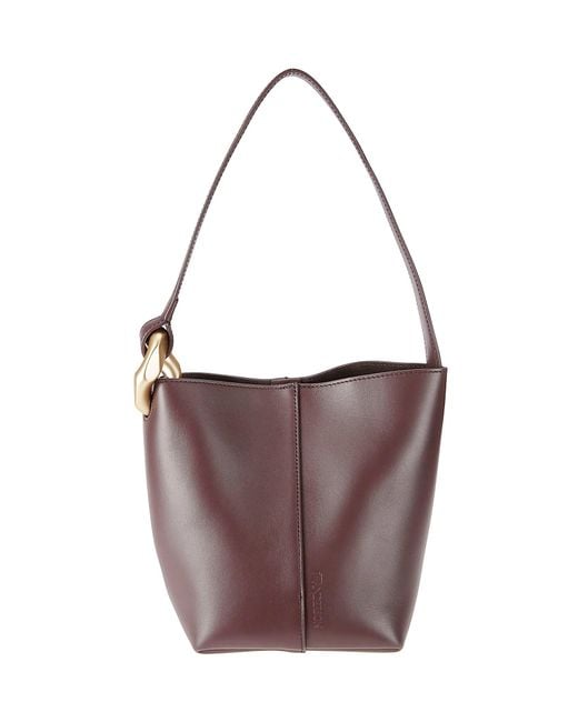 J.W. Anderson Purple The Jwa Corner Small Bucket