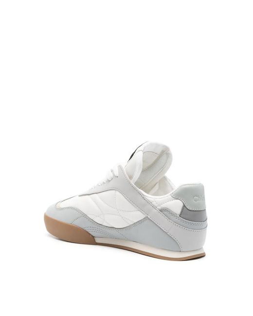 Chloé White Kick Low-Top Sneakers
