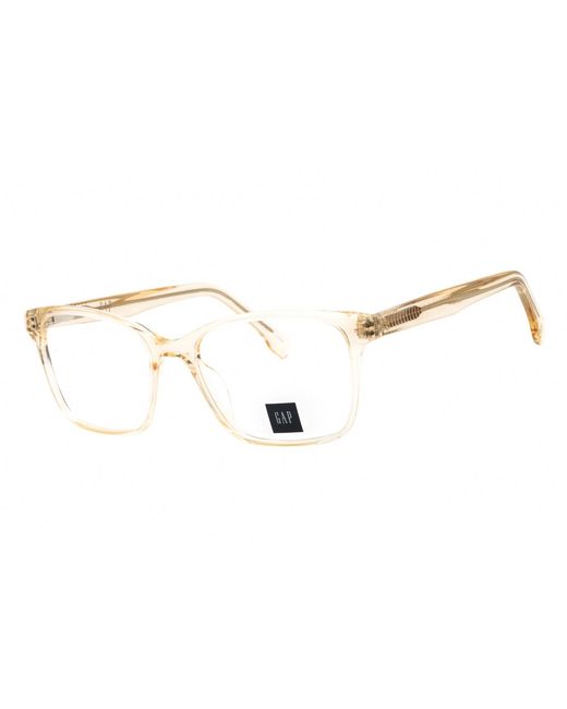Gap Black Gap Vgp035 Rectangular Acetate Eyeglasses