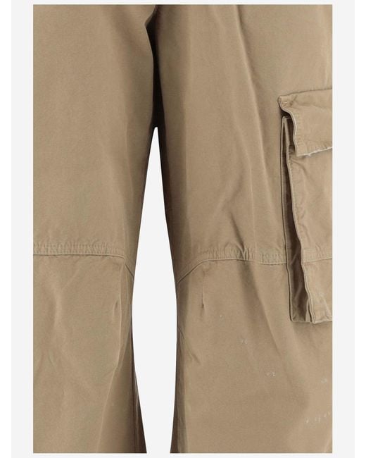 DARKPARK Natural Cotton Cargo Pants