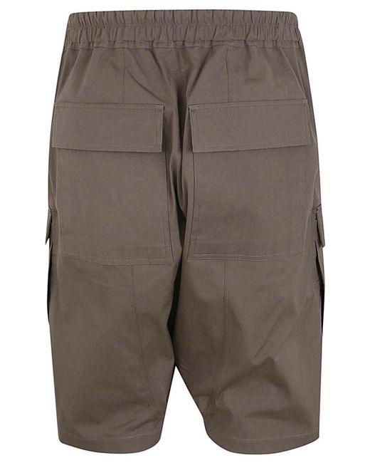 Rick Owens Gray Shorts for men