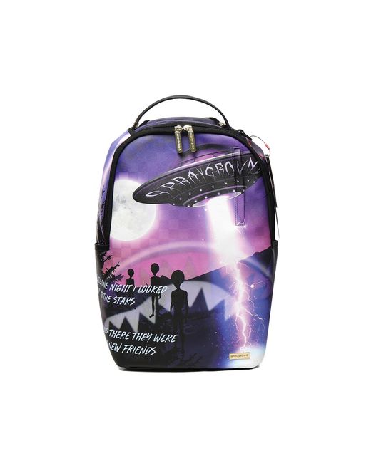 Sprayground Blue Late One Night Backpack