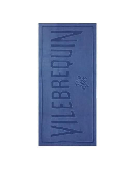 Vilebrequin Blue Cotton Beach Towel for men