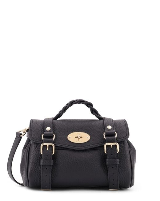 Mulberry Black Alexa Mini Leather Bag
