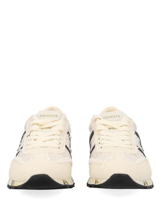 Premiata Natural Sneakers Lucy Polyamide Trainers