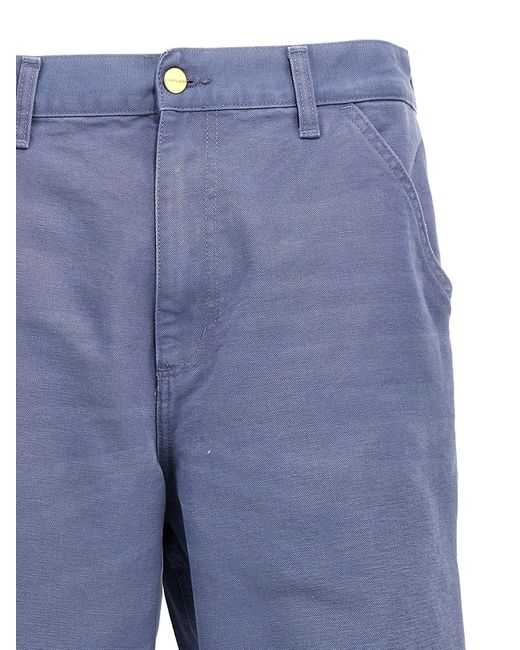 Carhartt Blue 'Single Knee' Trousers for men