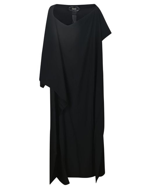 ‎Taller Marmo Black Oversized Long Dress