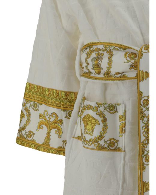 Versace White Bathrobe