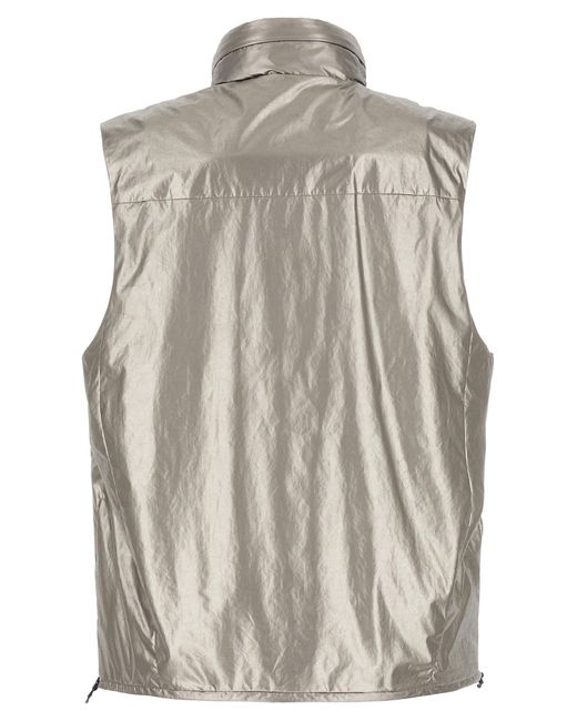 C P Company Gray 'The Metropolis Series' Vest for men