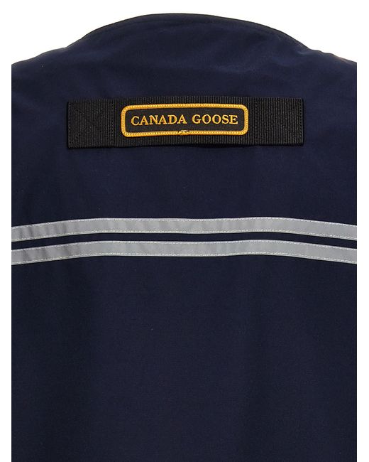 Canada Goose Blue Canmore Gilet for men