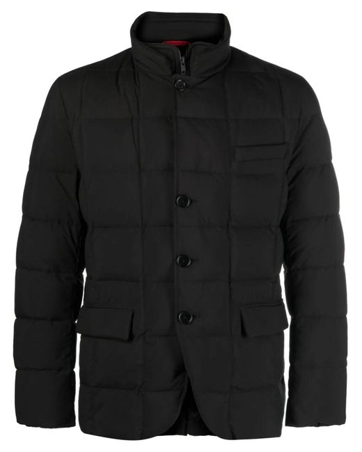 Fay Black Feather Down Padded Jacket for men