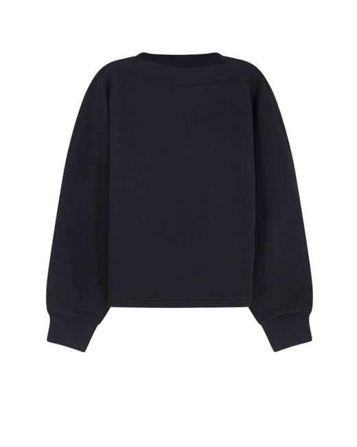 Alaïa Blue Sweaters Cotone