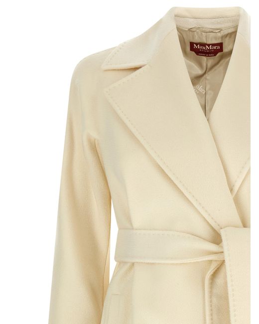Max Mara Natural 'Dravenna' Coat