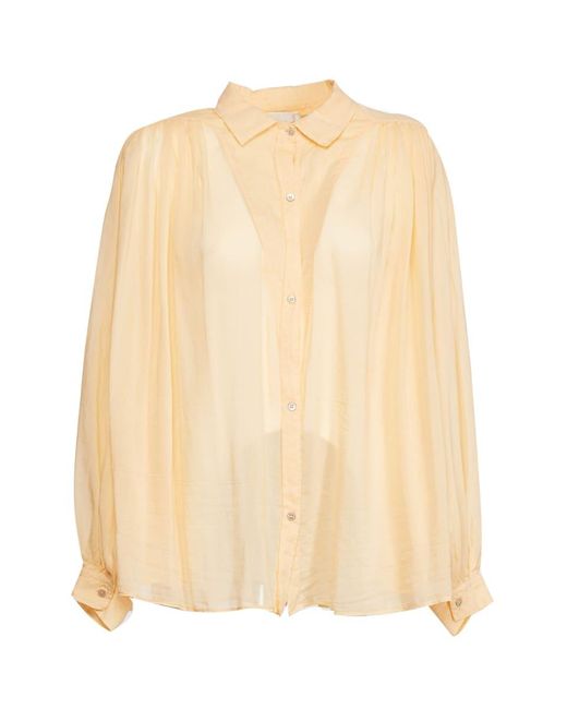 Forte Forte Bohemien Shirt Cotton Silk in Orange | Lyst
