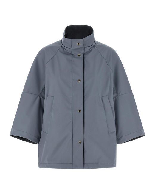 Moorer Blue Florida Jacket Polyester Down Jacket, Parka, Casual