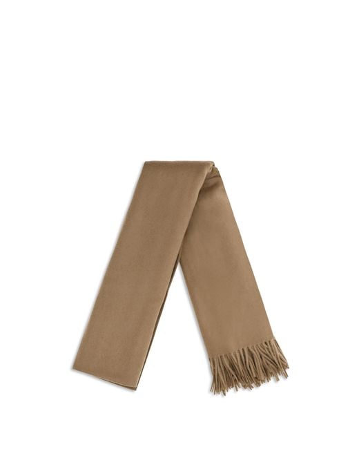 Max Mara White Cashmere Scarf Baci