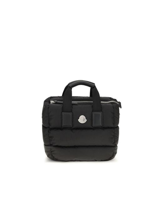 Moncler Black Nylon Shoulder Bag
