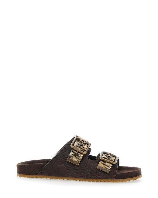 Burberry Brown Sandals Urchin Leather Calf