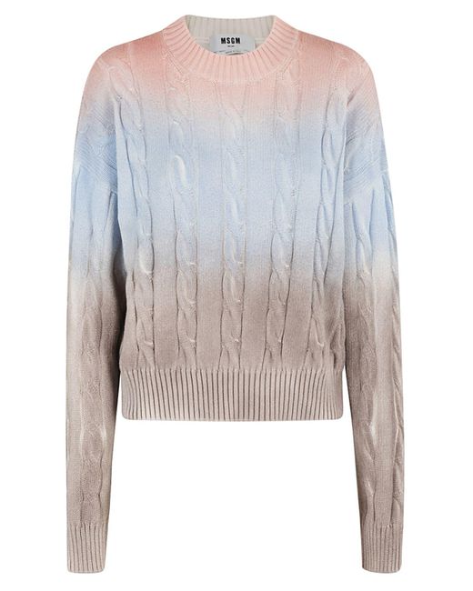 MSGM Multicolor Maglia Sweater