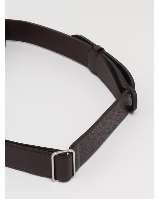 Orciani White Cintura Nobukle Belt for men