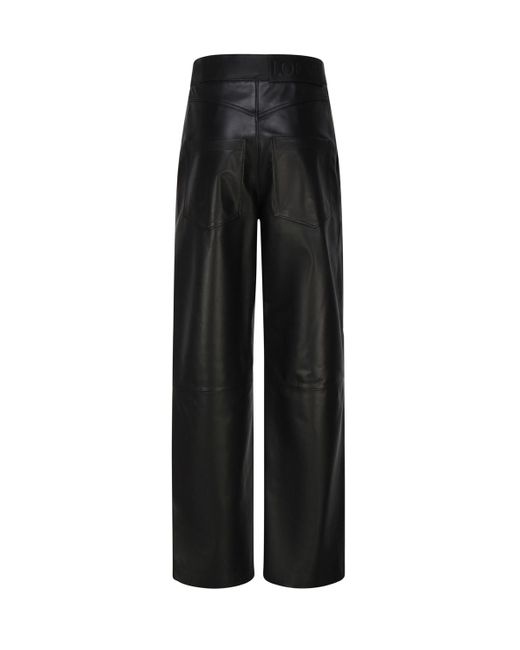 Loewe Black Anagram Trousers