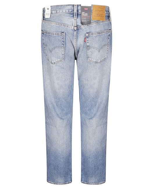 Levi's Blue 555 Relaxed Straight for men